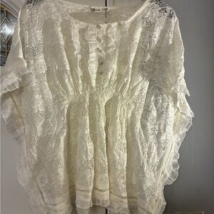 Elegant White Lace Blouse